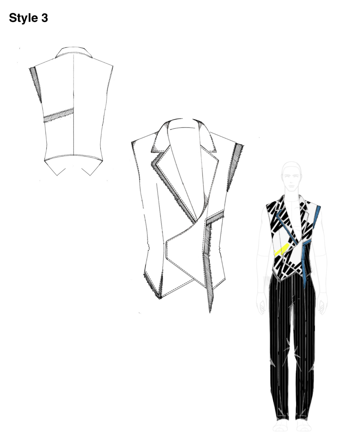 Volt Pinstripe Sketch
